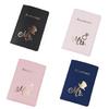 PU Passport Holder Fashion Cards Document Wedding Gift Lover Couple Wedding Gift