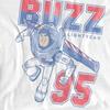 Toy Story Childrens/Kids 95 Buzz Lightyear T-Shirt