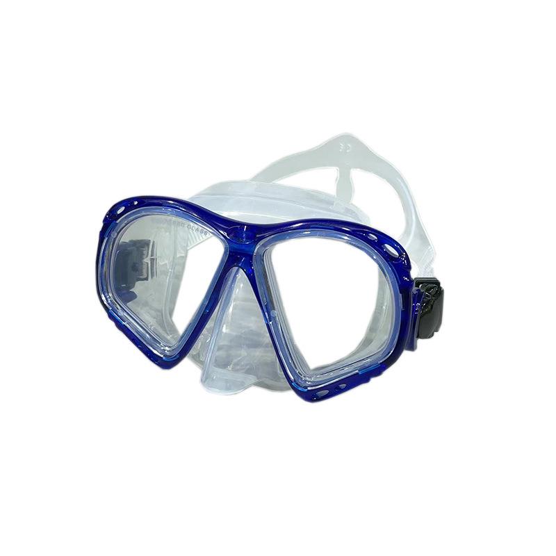 High-Definition Transparent Silicone-Free Diving Mask with Ultra-Wide Field of View