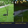 Solar Lights Outdoor Patio Lights 7 Color Changing RGB Lights Home Decorative Lights IP65 Waterproof Warm /Colorful Light  