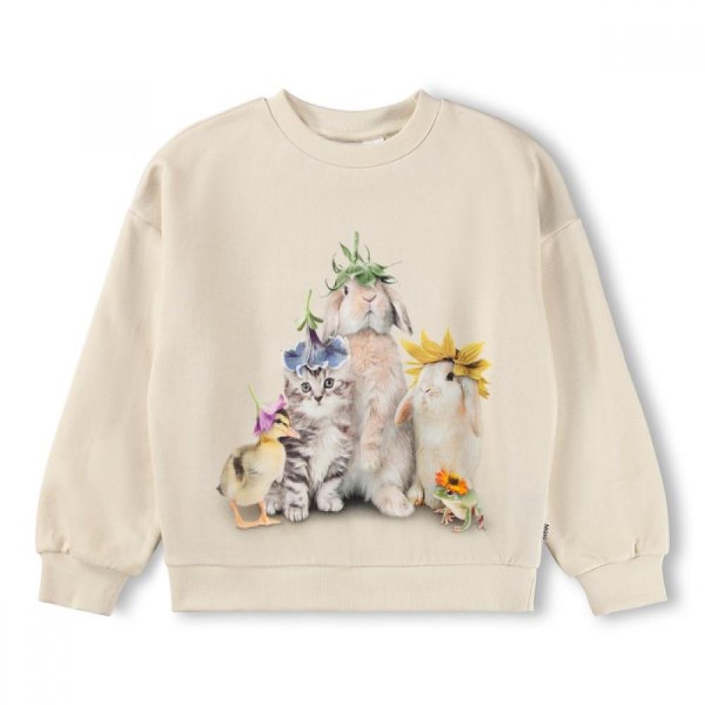 

Molo 2 8y Maxi Flower Friends SweaT T shirT akis9Ts067 (116/5-6 years old)