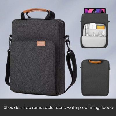 Laptop Bag Business Messenger Shoulder Handbag Water Resistant Oxford Cloth
