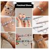 Star Butterfly Heart Zircon Round Pearls Tassel Chain Italian Charm Links Fit 9mm Bracelet Stainless Steel Women DIY Making Gift