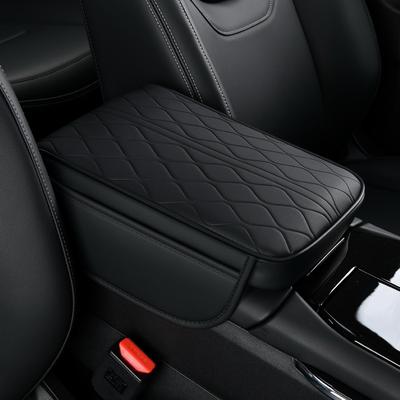 1pc Car Centre Console Storage Bag, Car Armrest Storage, Waterproof Armrest Box Mat, Comfortable Car Armrest Pillow, Suitable for Most Cars