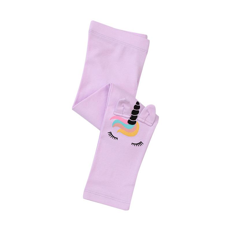 Spring And Autumn Girls Knitted Stretch Outwear Pants Style Girls Bottom Pants