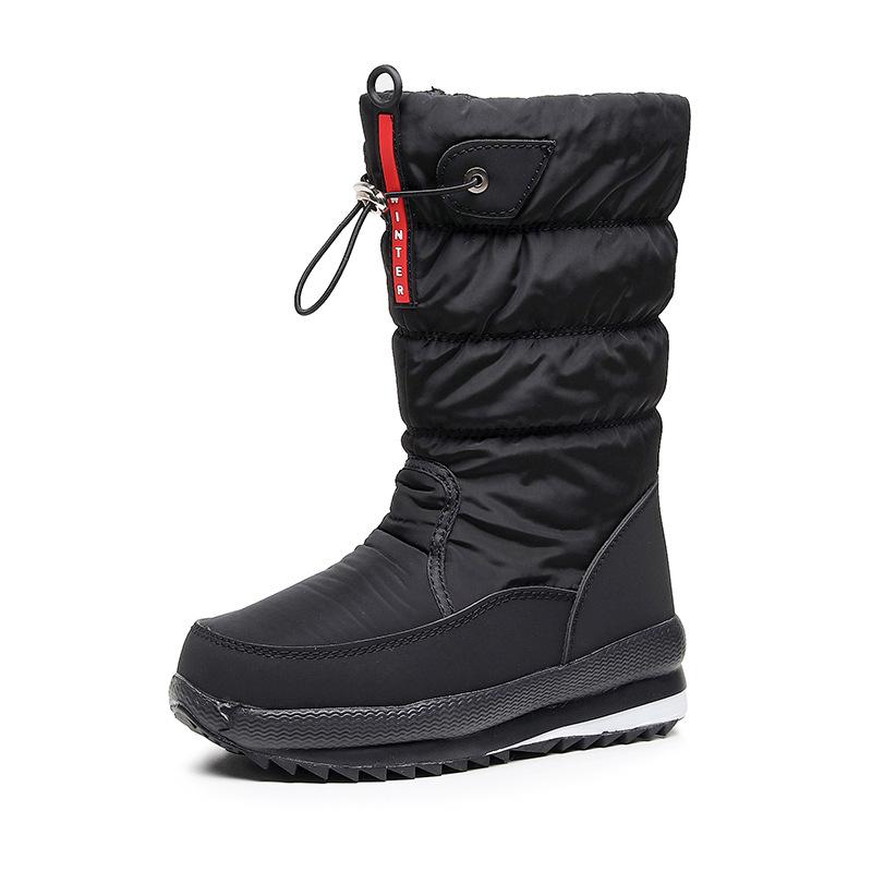 

Winter cotton shoes comfortable non-slip soft sole comfortable women s piled thickened non-slip waterproof thick-soled cotton shoes 36