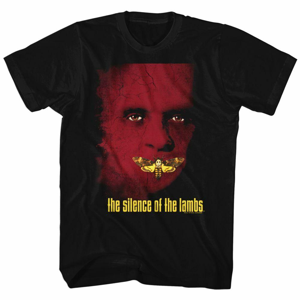 

Silence of the Lambs Poster Black Adult T-Shirt Mens Womens Tees Top 3XL