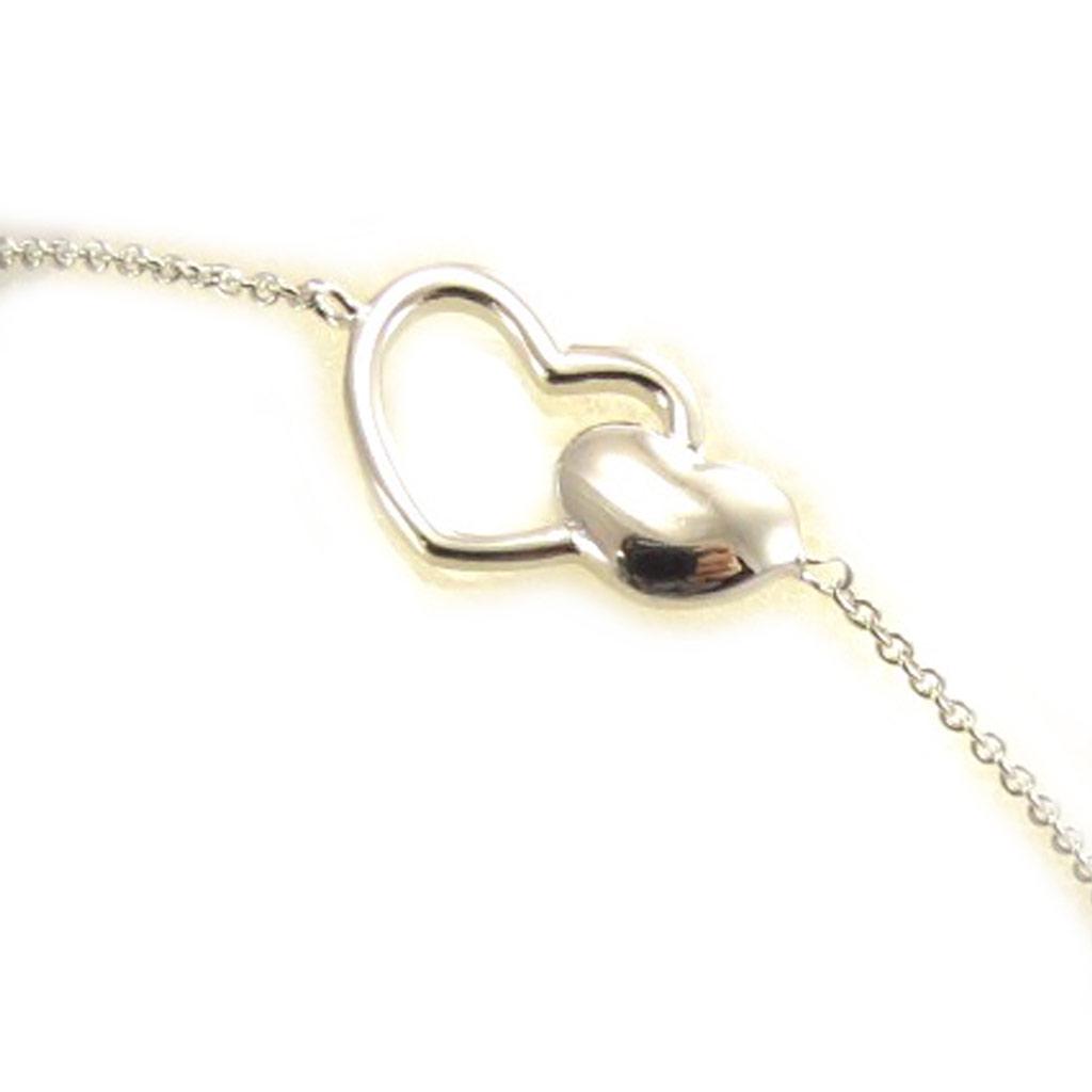 Les Trésors De Lily [L1287] - Bracelet Argent 'Love' argenté (rhodié) - 15x10 mm
