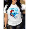 European Size Women'S Short-Sleeve Round-Neck T-Shirt with a Honduras Parrot Print