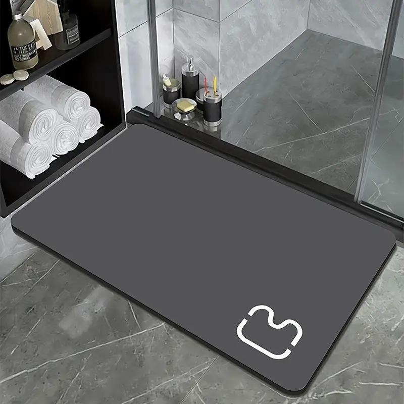 New Cat-first Two-piece Kitchen Mat Absorbent Quick-drying Diatom Mud Bath Mat Can Be Scrubable and Soil-resistant Mat