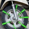10 Stück Motorrad Schneeketten Rutschfeste Moto Reifenkabel Riemen Motorradreifenketten Wiederverwendbare Winterreifenbänder Sicherheitskette