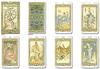 78 Tarot Fortune Telling Includes Japanese Booklet Art Nouveau Illustrations with Organic Curves and Fine Touches Cards, [Official Import] [Harmonious