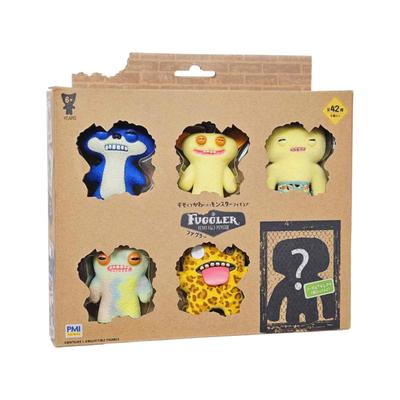 Fuggler Figure Deluxe Open Box G 6 Pieces Fuggler Collectible Figures The Secret Zone Contains Normal + or Rare Characters FG2060G Authentic
