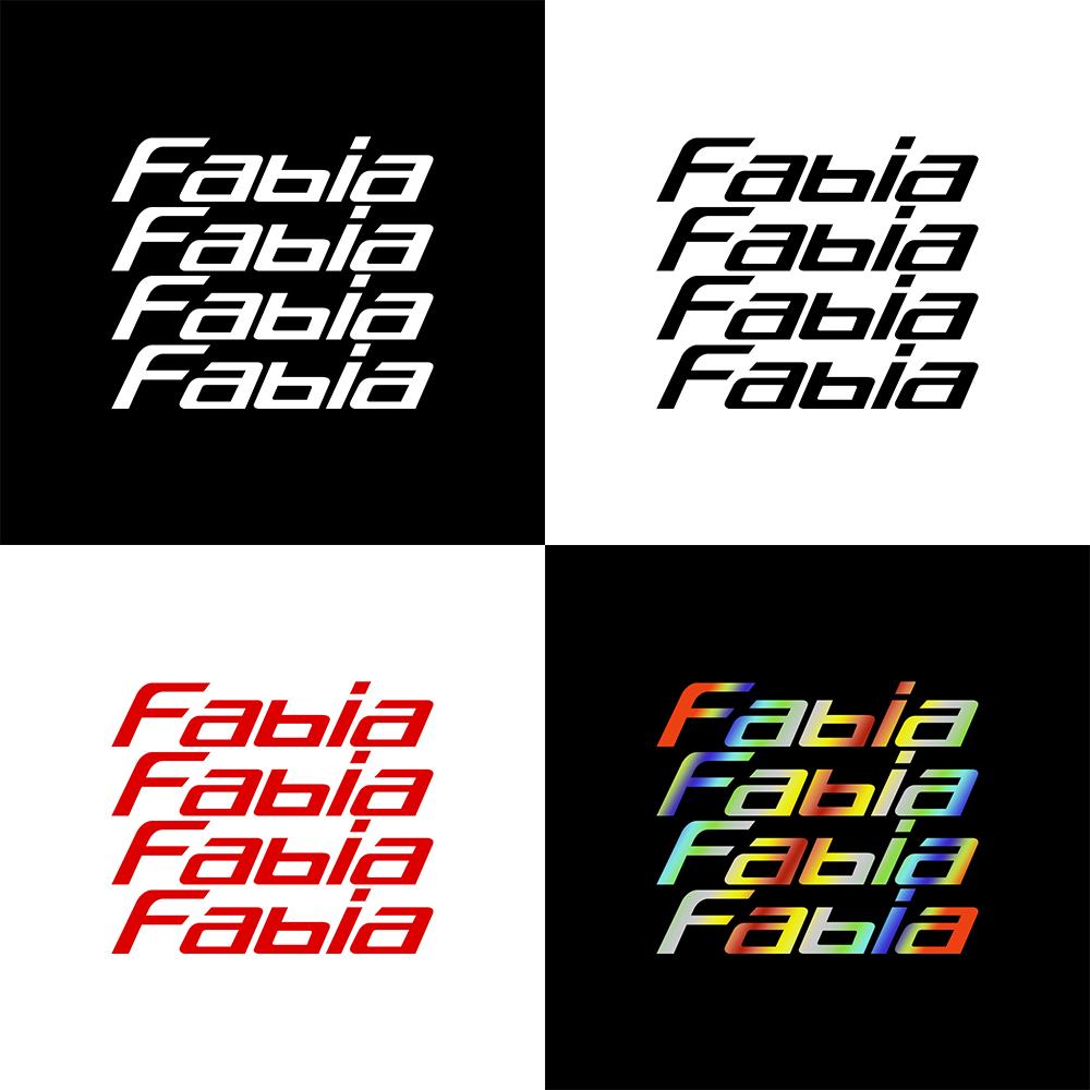 4PCS Car Door Handle Rearview Mirror Wiper Decal Sticker Decor For Skoda Octavia Rapid Fabia Superb Kodiaq Scala Karoq Kamiq VRS