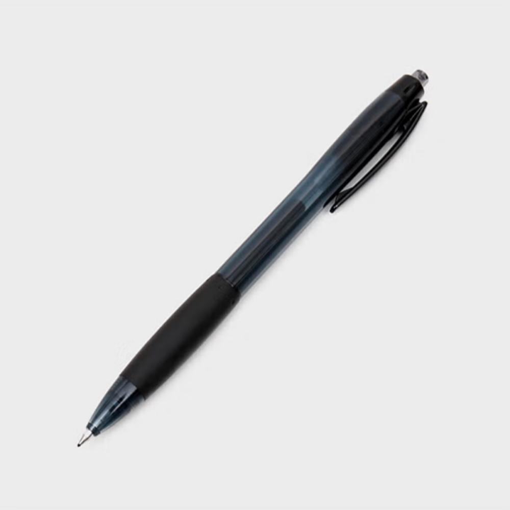 Knock-type gel pen 0.38mm 3-pack black blue red