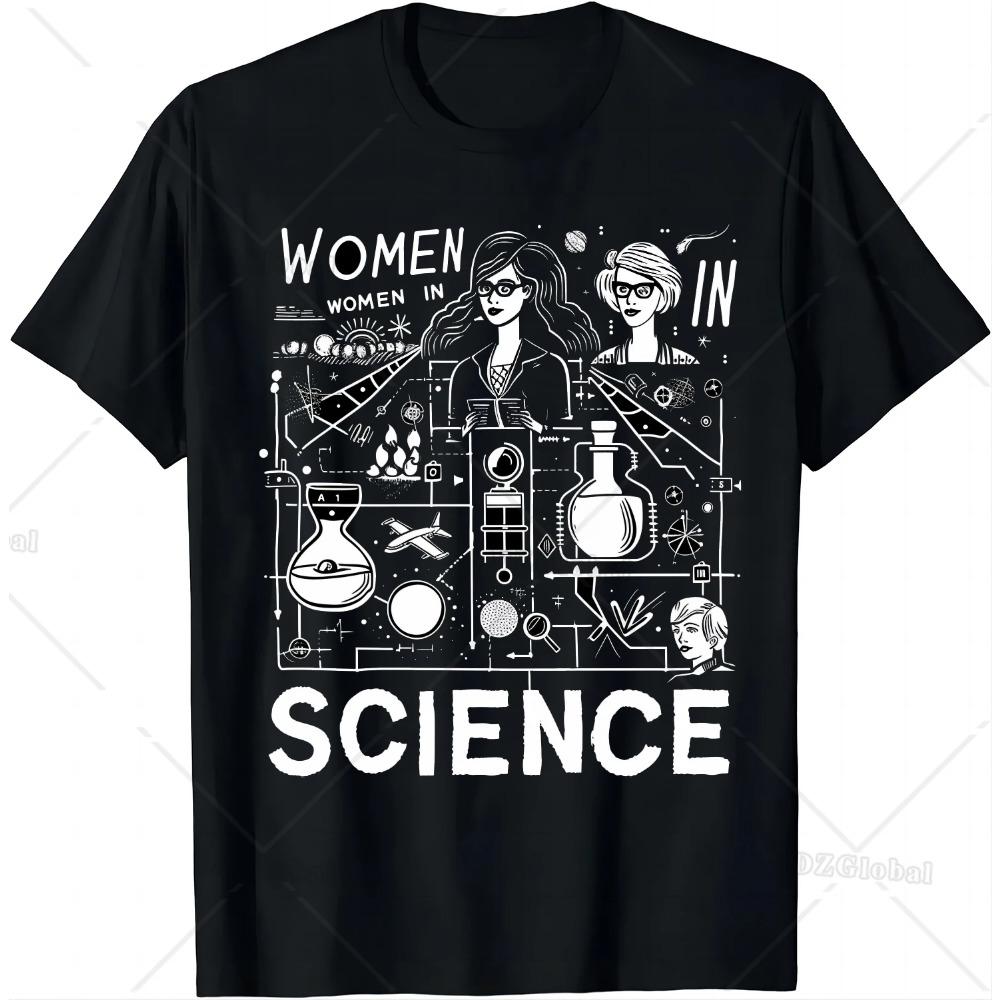 Ανδρικό T-Shirt Επιστήμης Αστεία Ρούχα Επιστήμης Street Fashion Casual Τοπ Vintage Ανδρικό T-Shirt