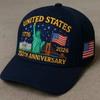 250th Anniversary Embroidery Baseball Cap Independence Day Outdoor Sunshade Hat Fashion Casual Trucker Cap