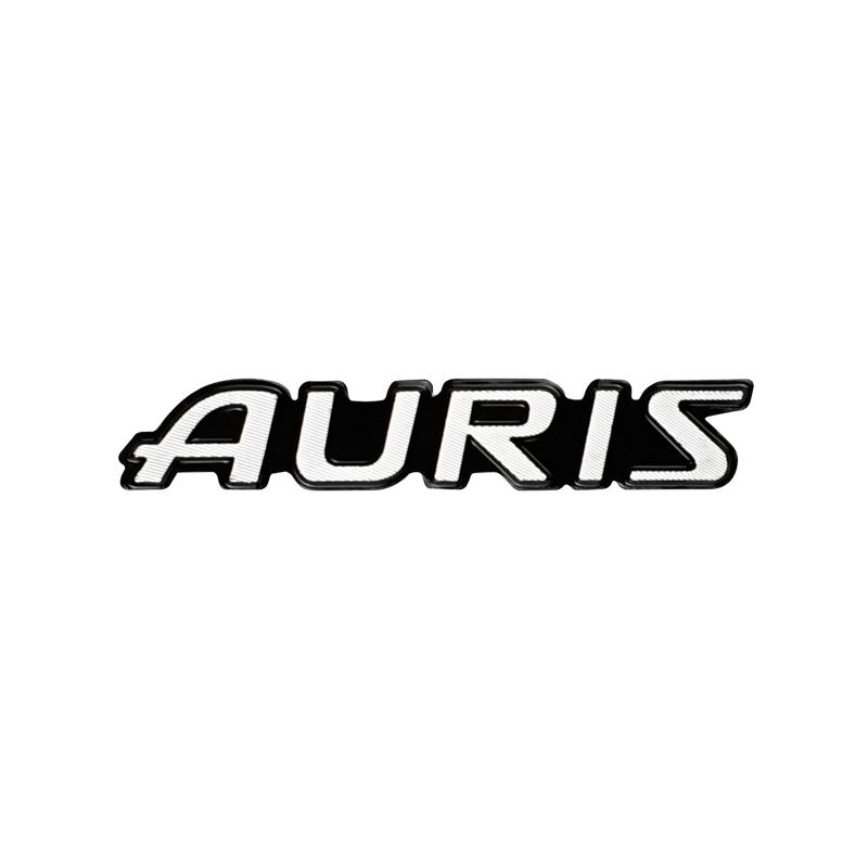 wqctu10 4/10pcs car audio decorate 3D Aluminum Badge Emblem Sticker For Toyota corolla rav4