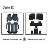 Eco-Friendly TPE Odorless Floor Mats & Door Sill Cover for Zeekr 9X