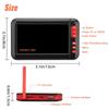 8mm 4,3 Zoll Bildschirm Industrie Endoskop Kamera Hd1080P Monitor Auto Inspektion Borescope Objektiv 8 LEDs Wasserdichtes USB-Kabel