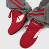 Red German Training Shoes Women's Height Increase American Breathable Racing Shoes Couple Niche Versatile Soft-soled Sports Board Shoes Casual Shoes