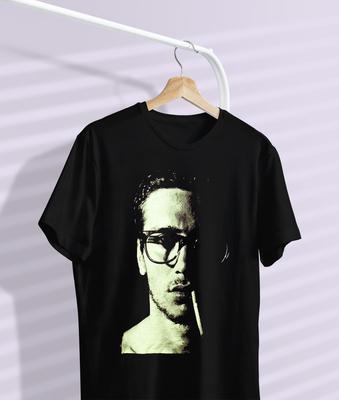 Vintage John Frusciante Guitarist RHCP Men T-shirt Black Cotton Unisex T-Shirt