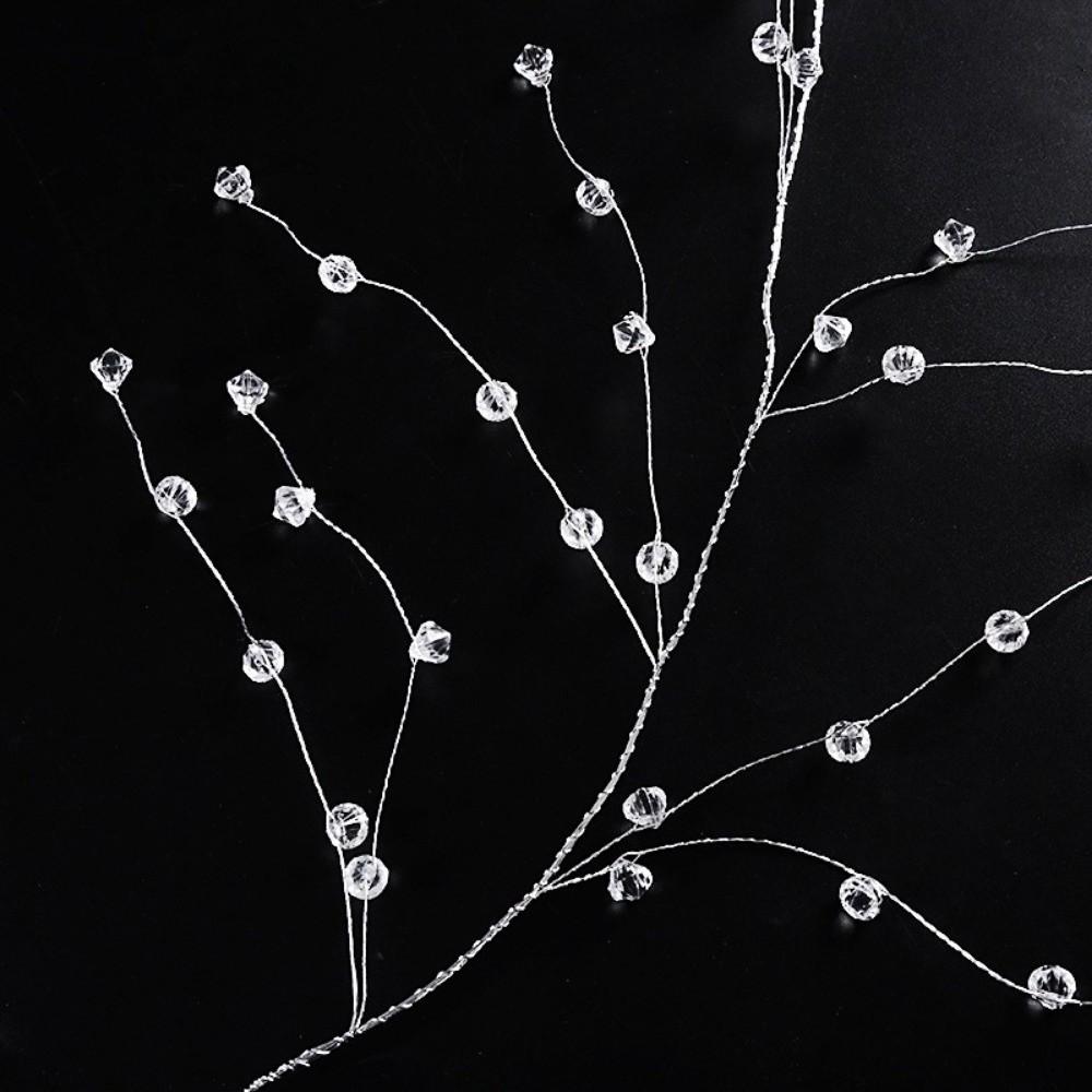 Transparent Crystal Beads Acrylic Diamond Beaded DIY Curtain Garland Stage Accessories