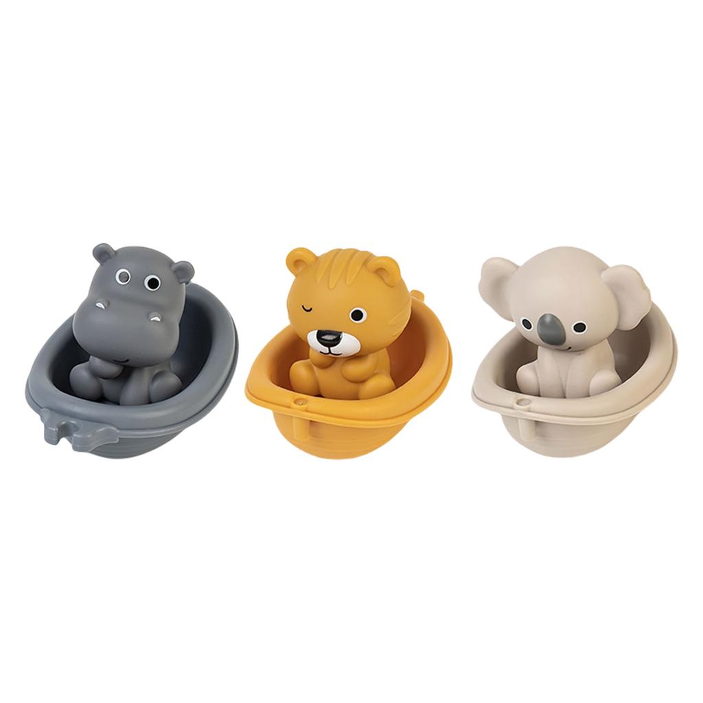 Multipurpose Baby Bath Toy Without Hole Lovely Animal Set Designs for Babies 6 to 12 Months Fun Bathtub and Pool Play