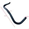 Bullhorn Replacement Handlebar for Long Distance Cycling, Black, Clamp Diameter: 25.4mm