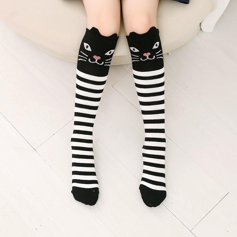 Baby Children Cartoon Print Cotton Socks