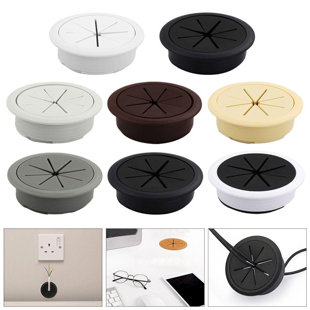 

2 шт. компьютерные кабели, крышка отверстия для офиса, отверстие для шнура, настольные втулки, втулки для кабеля, втулки для кабеля