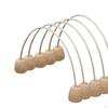 6 Pieces Croquet Hoops And Wickets Flexible for Outdoor Indoor Friends Game