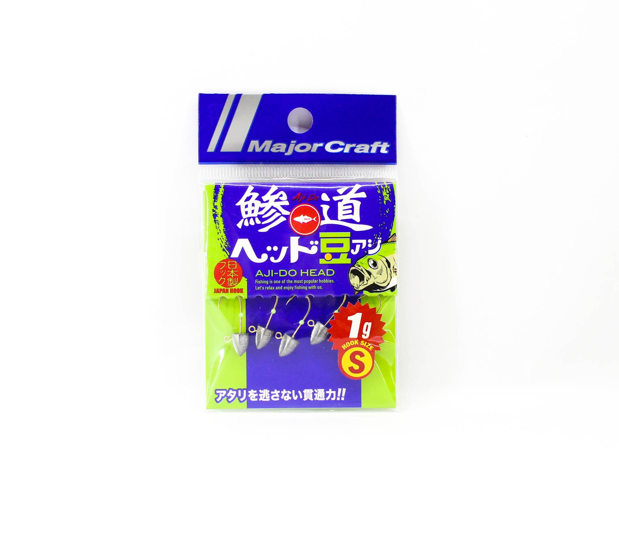 

Major Craft Джиг-головка Ajido AD-Head 1/S 1 грамм Размер крючка S (2103)