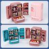 Mini Double-Door Dollhouse Refrigerator Toy