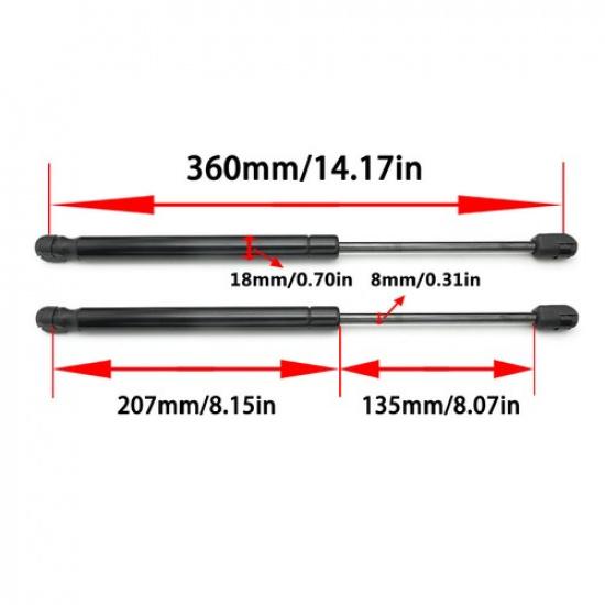 Front Bonnet Gas Struts Hoods Shocks Absorber For 2011- Hyundai i40 Sonata