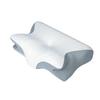 Cooling Memory Foam Neck Pillow with Ice Silk Cover for Multi-Position Sleep