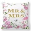 Creative Valentine's Day Happy Letters Digital printing short plush pillow covers for car sofa office cushion cover home goods