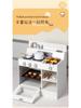 Wooden Toddler BBQ Grill and Kitchen Play Set - Pretend Cooking Toy