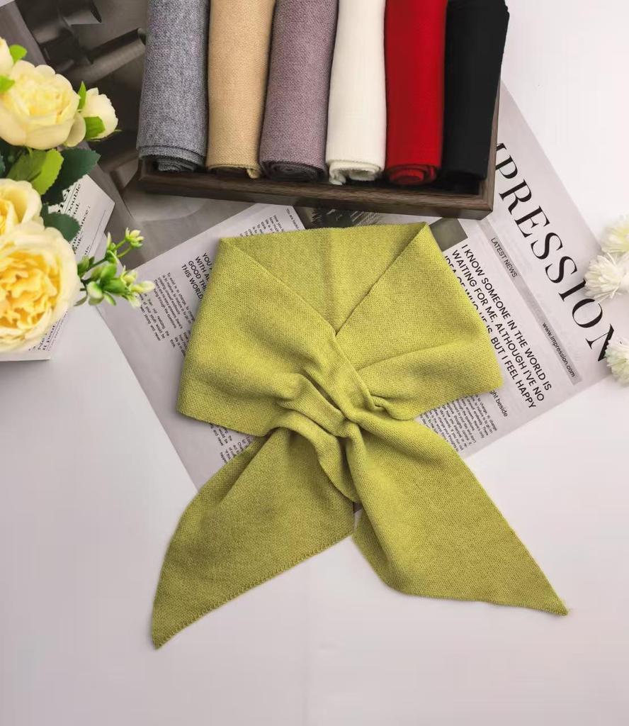 Hochwertiger Damen-Winterstrickschal: Pullover-Kragenwärmer im koreanischen Stil