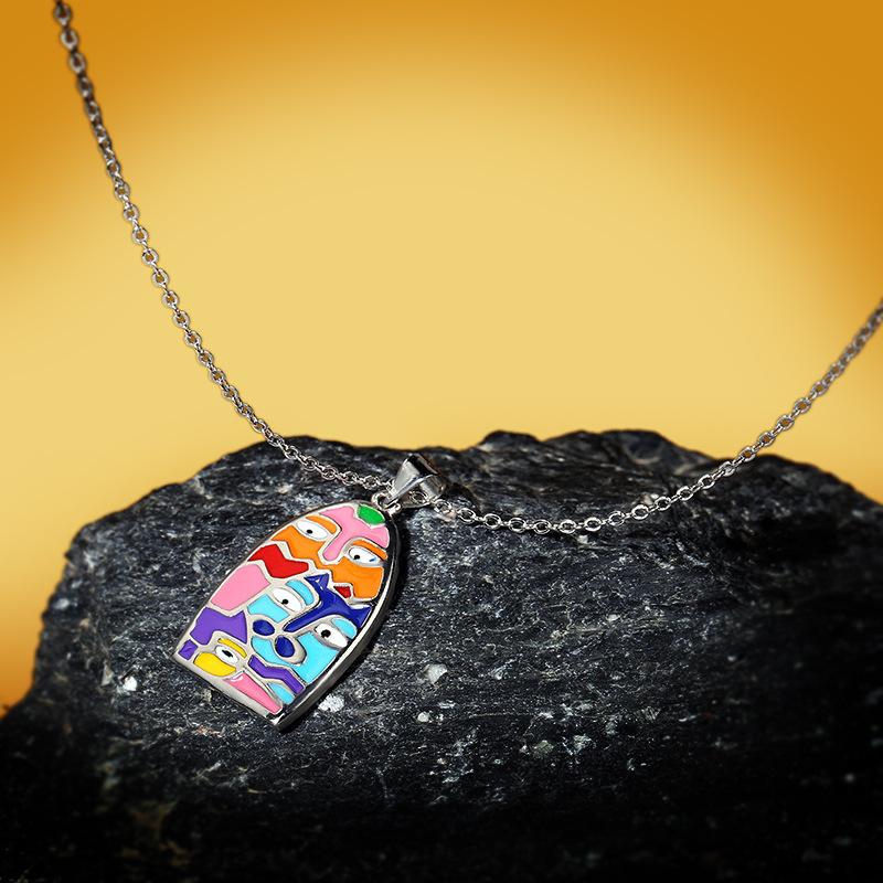 925 Silver Plated Set for Women CZ Handmade Enamel Lovely Cat Unique Trendy Ring Earrings Bracelet Party Fashion Jewelry Set