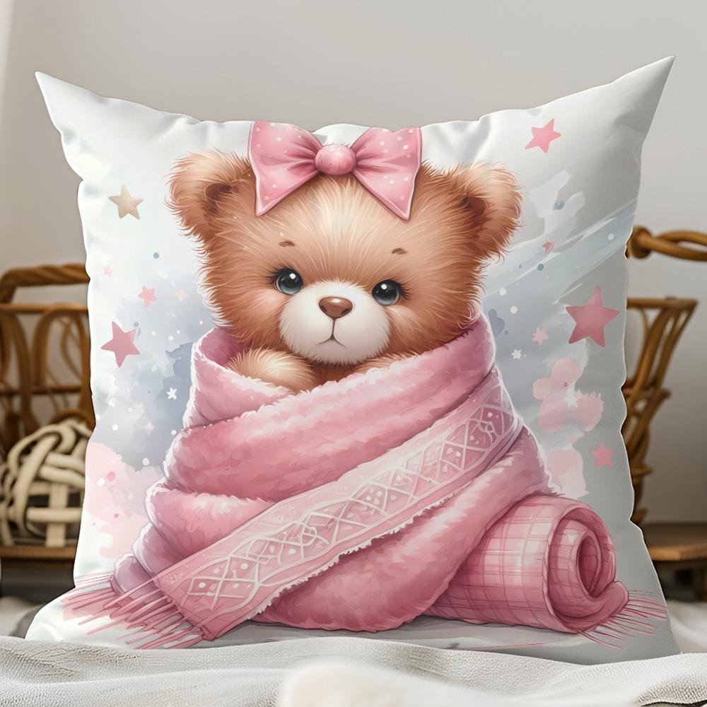 Sweet Dream Bear BABY Pillowcases · Essential for Cozy Nursery DecorLiving Room Sofa Cushion Cover, Bedroom Room Decoration