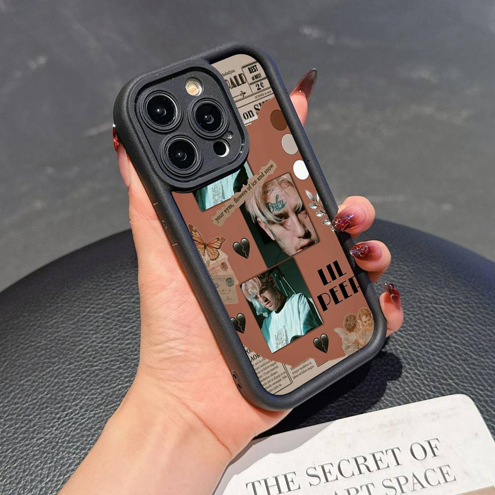 Lil Peep Hellboy Liebe Weiche Silikonhülle Für iphone 17 Air 16 15 14 13 12 11 Pro Max Plus Stoßfeste TPU Handyhülle