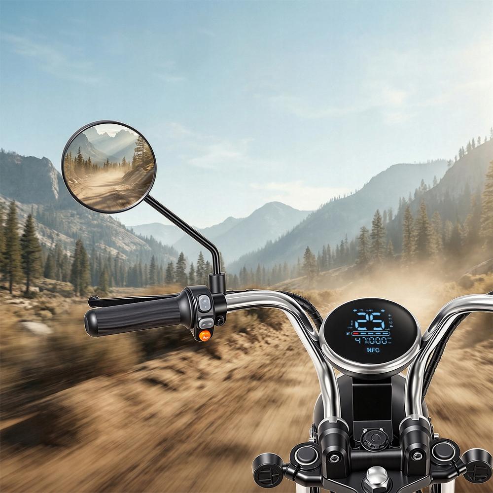 Elektromotorräder Motocykl elektryczny für Erwachsene 2000W, Stadttauglich, Reichweite bis zu 90 km, NFC