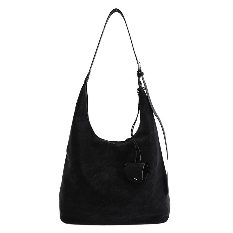 Sac Tote Haut de Gamme Grande Capacité, Style Rétro, Tendance pour le Travail et les Trajets, Sac Bandoulière Simple