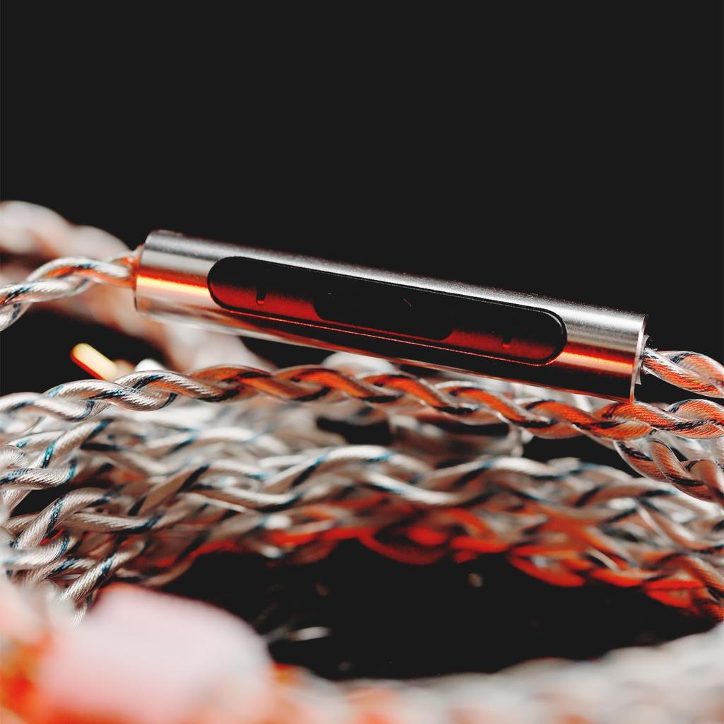 SHANLING EL200 High-Definition Microphone Type-C Upgrade Cable with Mic, 4-Strand 134-Core High-Purity OFC Silver-Plated Coaxial Cable, High-Fidelity