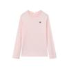 Teenie Weenie Kids' Girls' Ruffle Collar Cotton Long-Sleeve T-Shirt