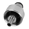 Stainless Steel Carbonation Cap with Barb Ball Lock 30cm Silicone Hose for Home Brewing Beer