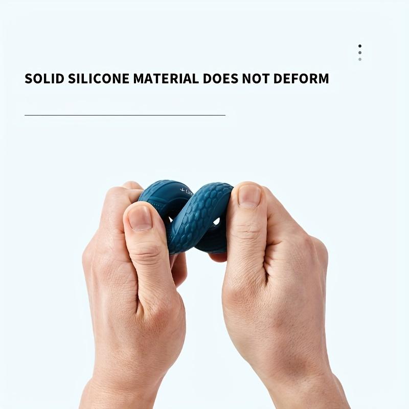 Grip Ring posilovací tréninkový kruh se silikonovým expandérem zápěstí pro posílení svalové síly a kulturistiky