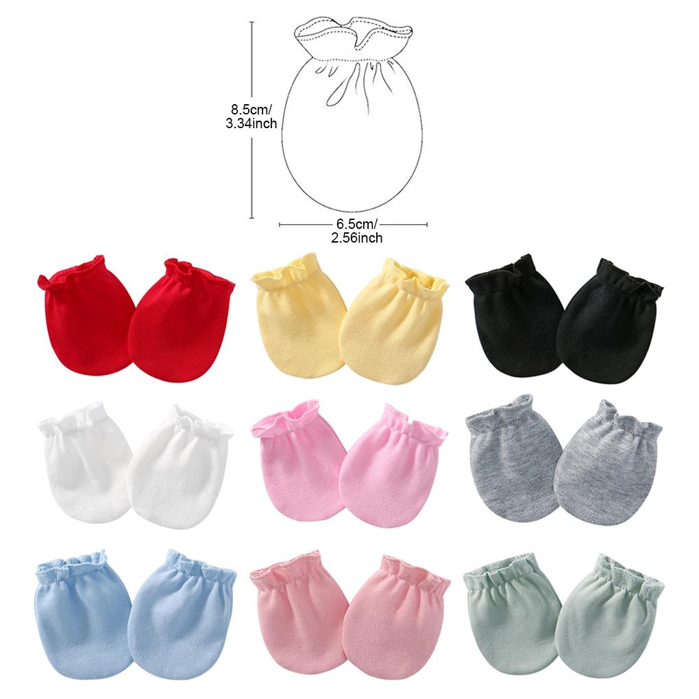 Cotton Baby Gloves Four Anti Scratching Kids Accessories Protection Face Scratch Mittens Girls Anti-grasping Healthy Flexible