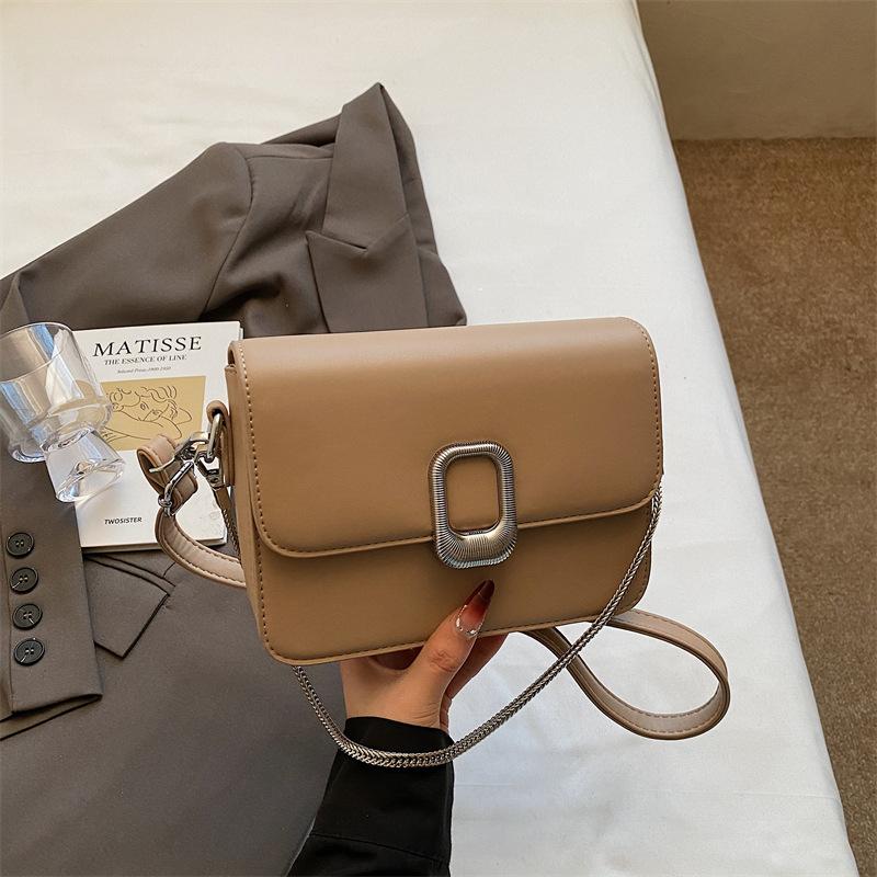 Popular small bag women's summer versatile new simple shoulder messenger bag casual small square bag